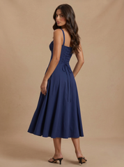Grace Dress - Navy