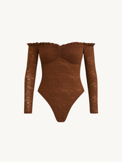 Alma Bodysuit - Chocolate