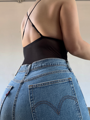 Alanna Mesh Bodysuit - Black