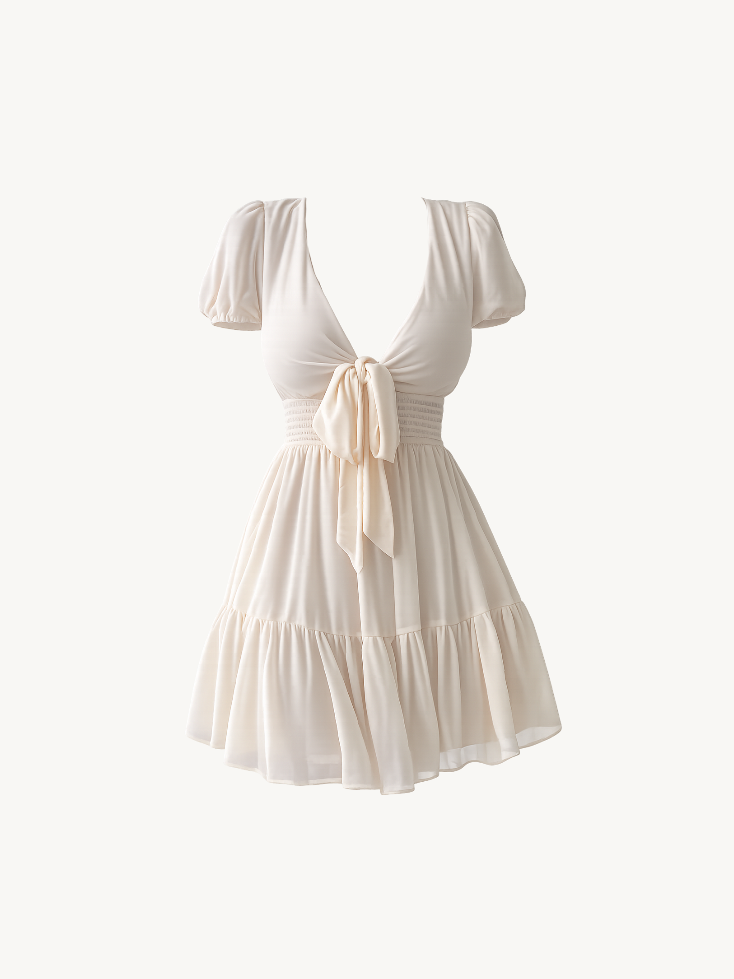 kai mini dress in cream more to come Kai Mini Dress in Cream Revolve