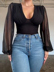 Miracle Bodysuit - Black