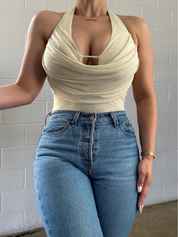 Marilyn Bodysuit - Bone