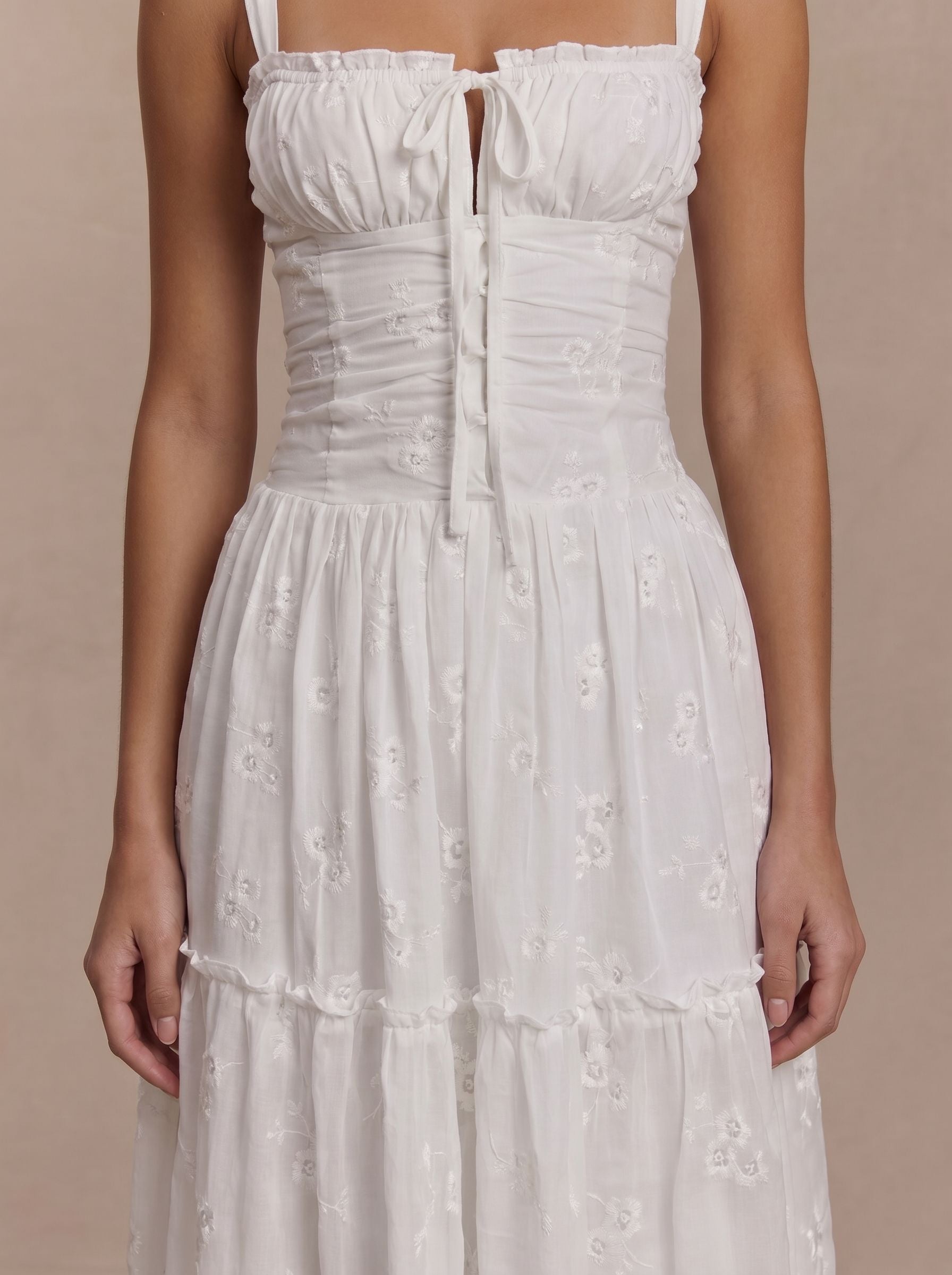 Rebecca Dress - White