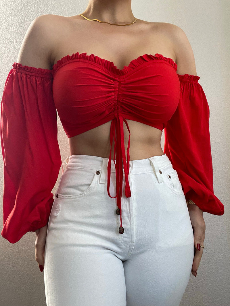 Vicky Top - Red