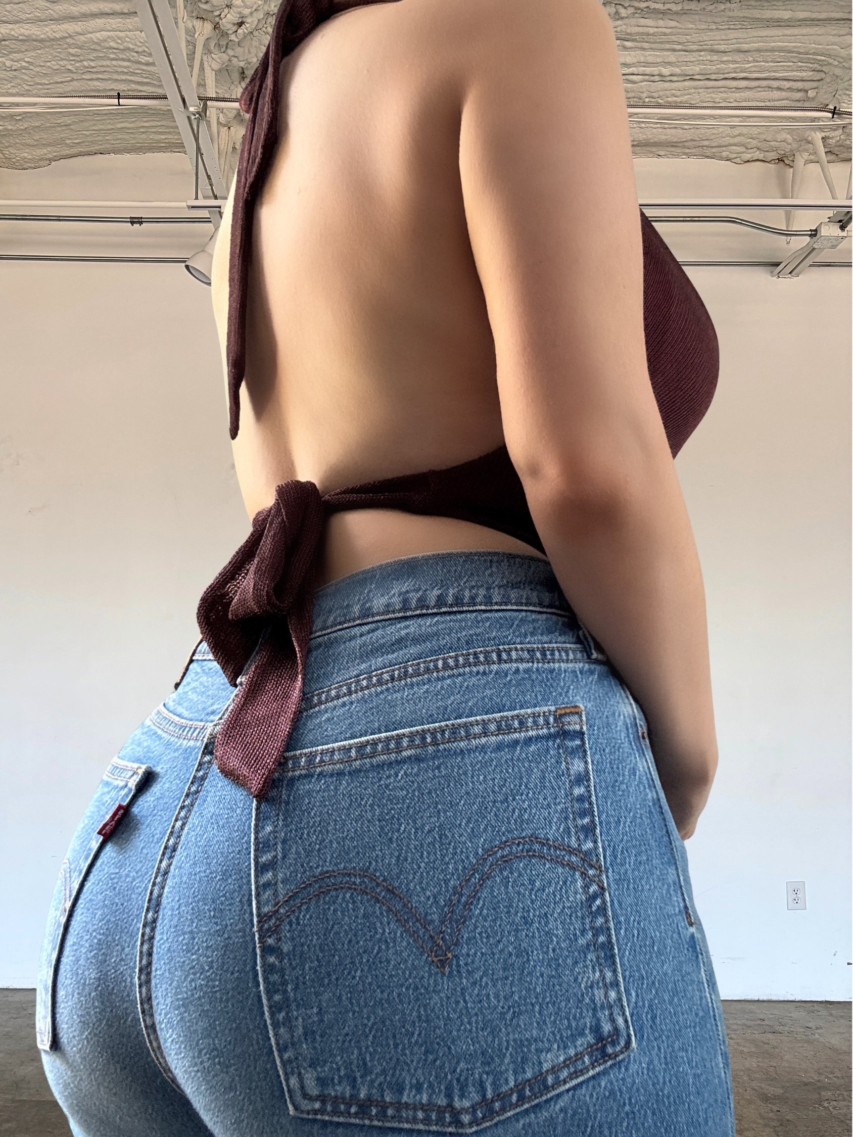 Maisie Top - Dark Cherry
