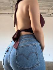Maisie Top - Dark Cherry
