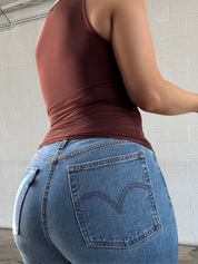 Selene Top - Chocolate