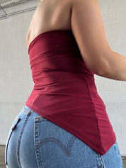 Cassidy Top - Burgundy