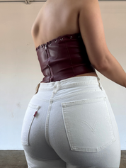 Nia Halter Top - Red