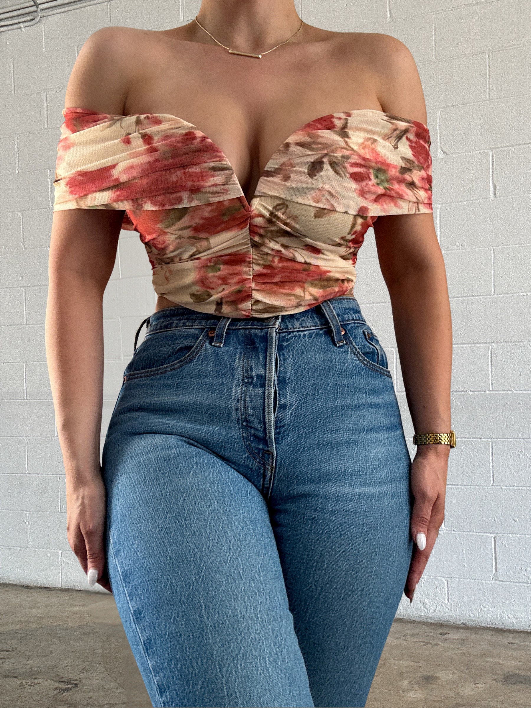 Aliza Top - Floral