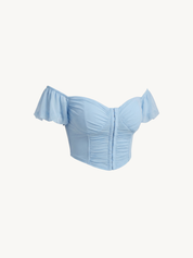 Maren Top - Powder Blue