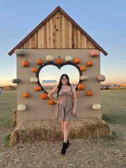 Maia Dress - Gingham Brown