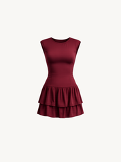 Jenna Dress - Wine