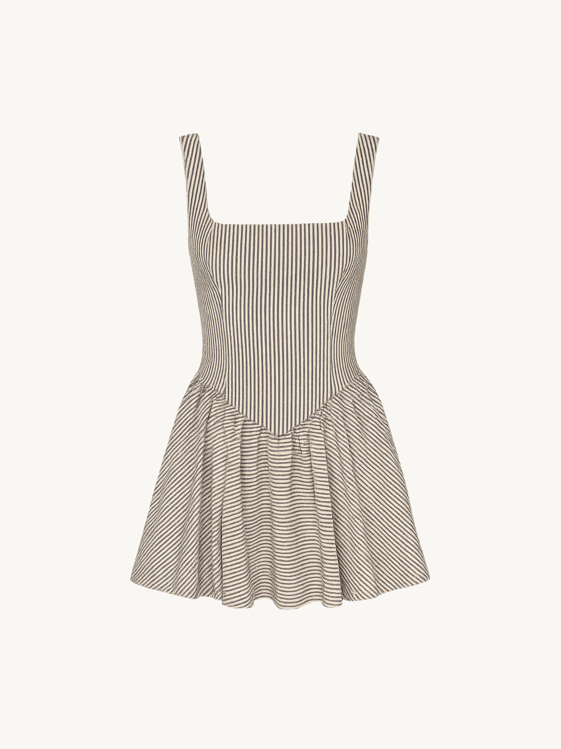 Blake Dress - Black Stripe