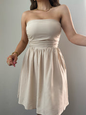 Vera Dress - Beige