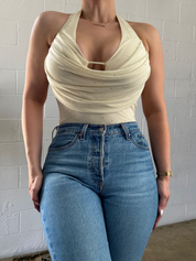 Marilyn Bodysuit - Bone