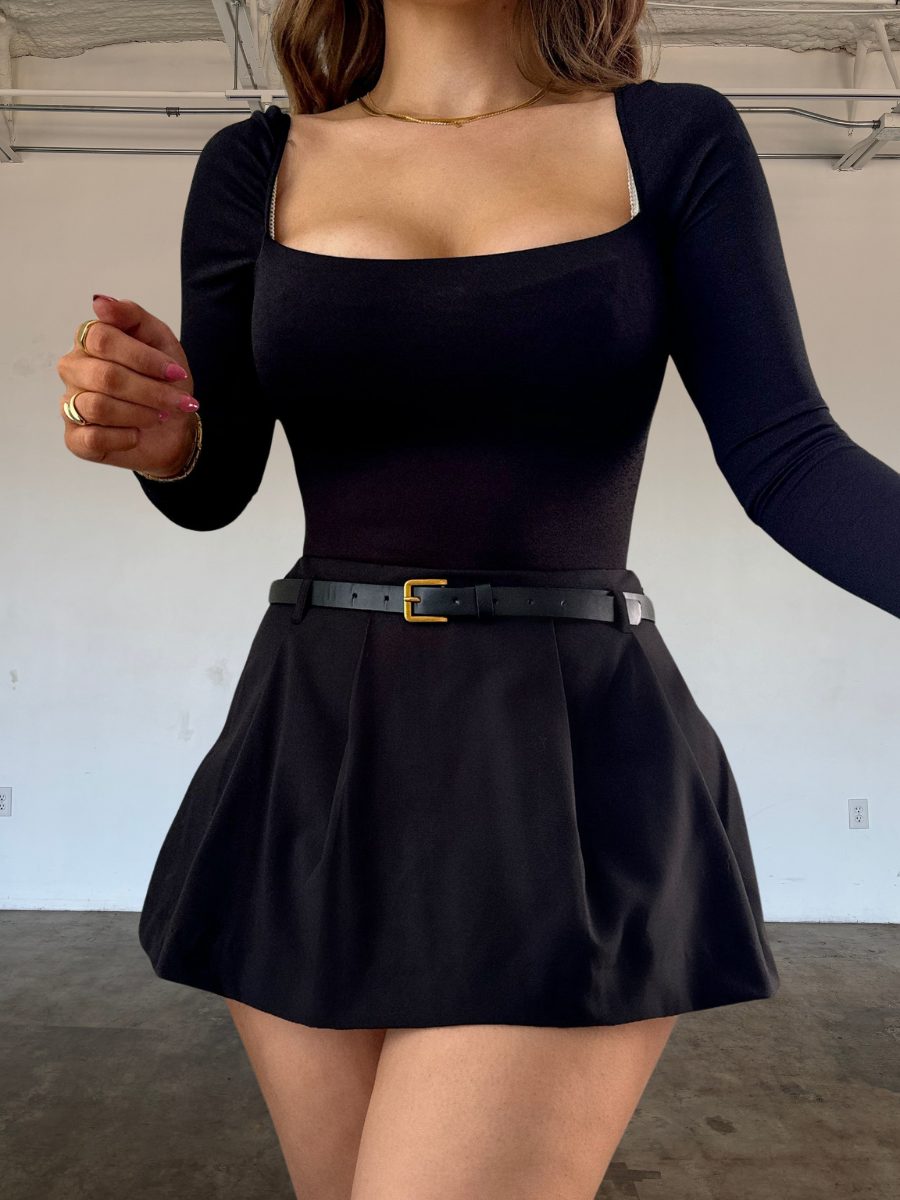 Krisa Bodysuit - Black