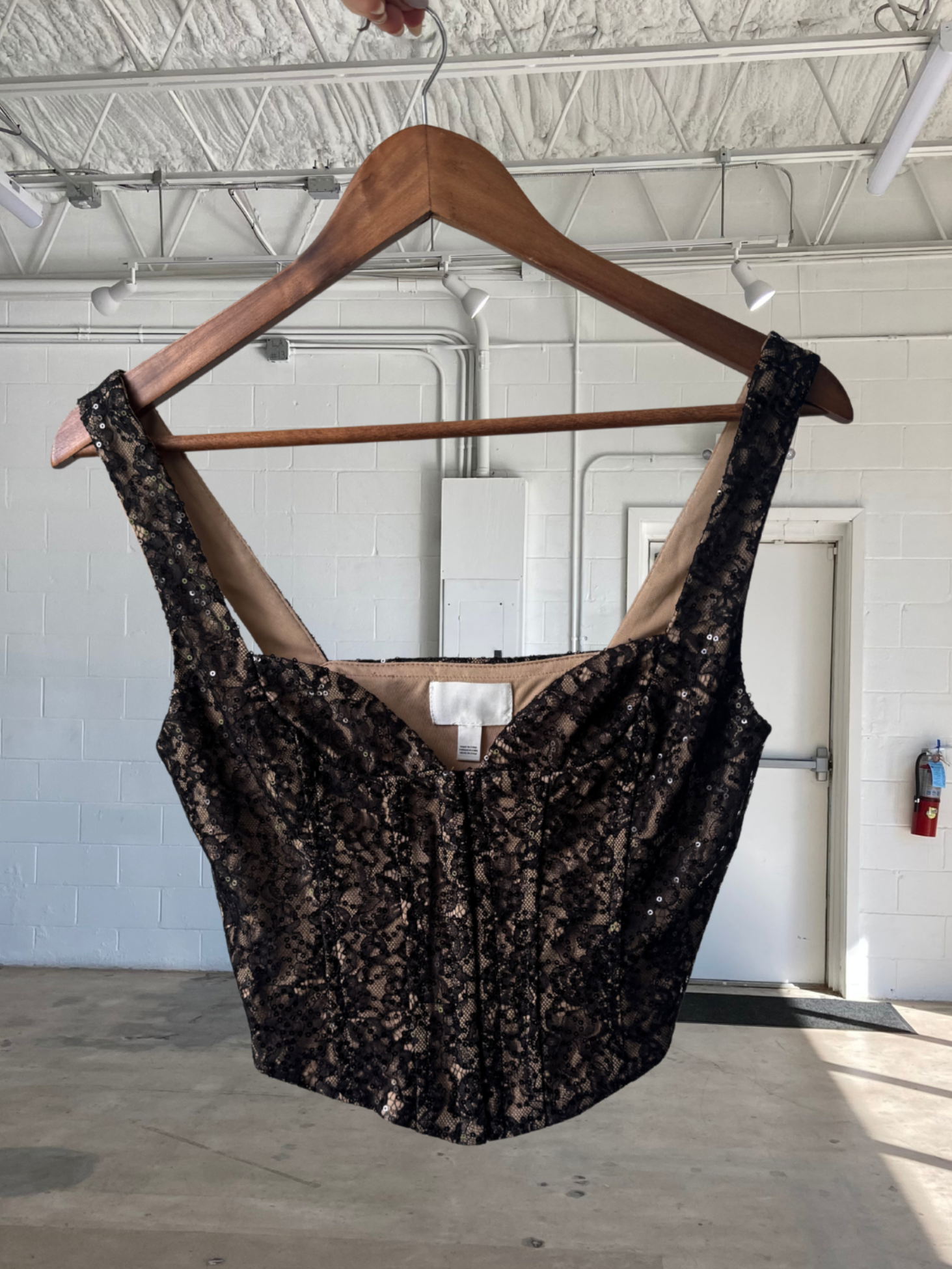 Romina Bustier - Black