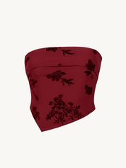 Amora Top - Burgundy