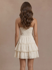 Madilyn Mini Dress - Natural Strip