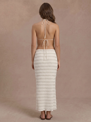 Ella Maxi Skirt - Ivory