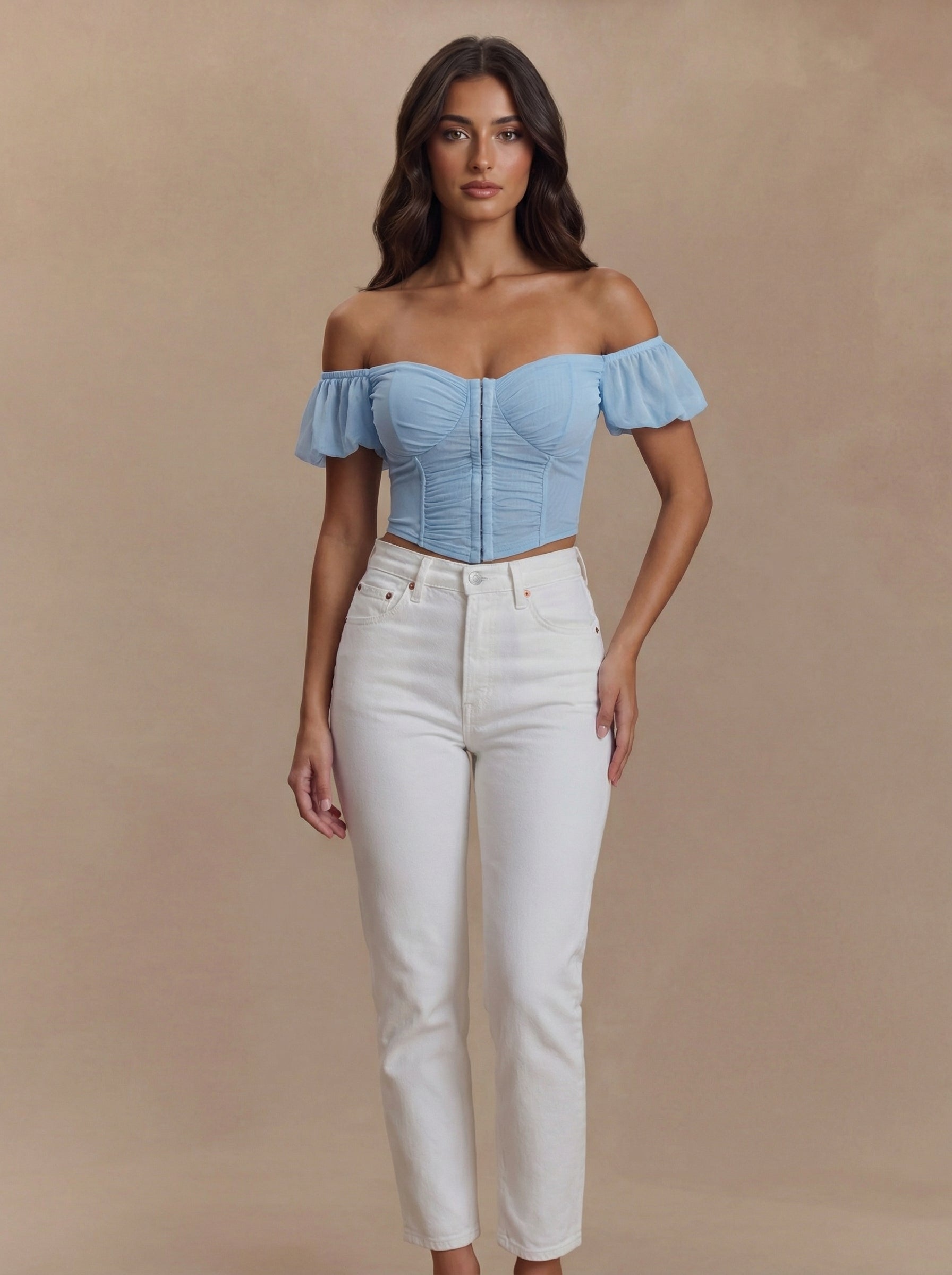 blue_off-shoulder_corset_top_with_white_jeans.jpg