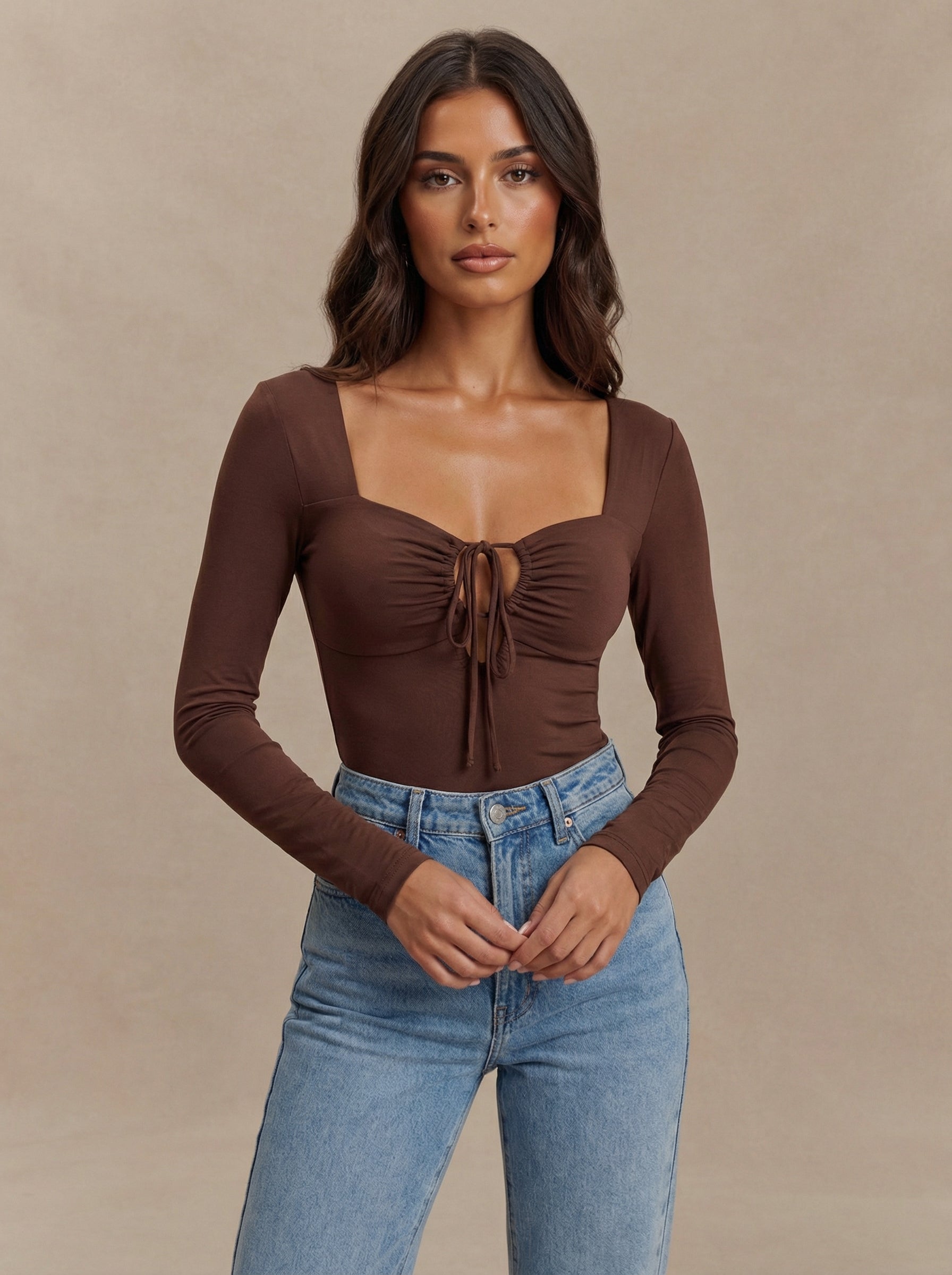 Kate Top - Brown