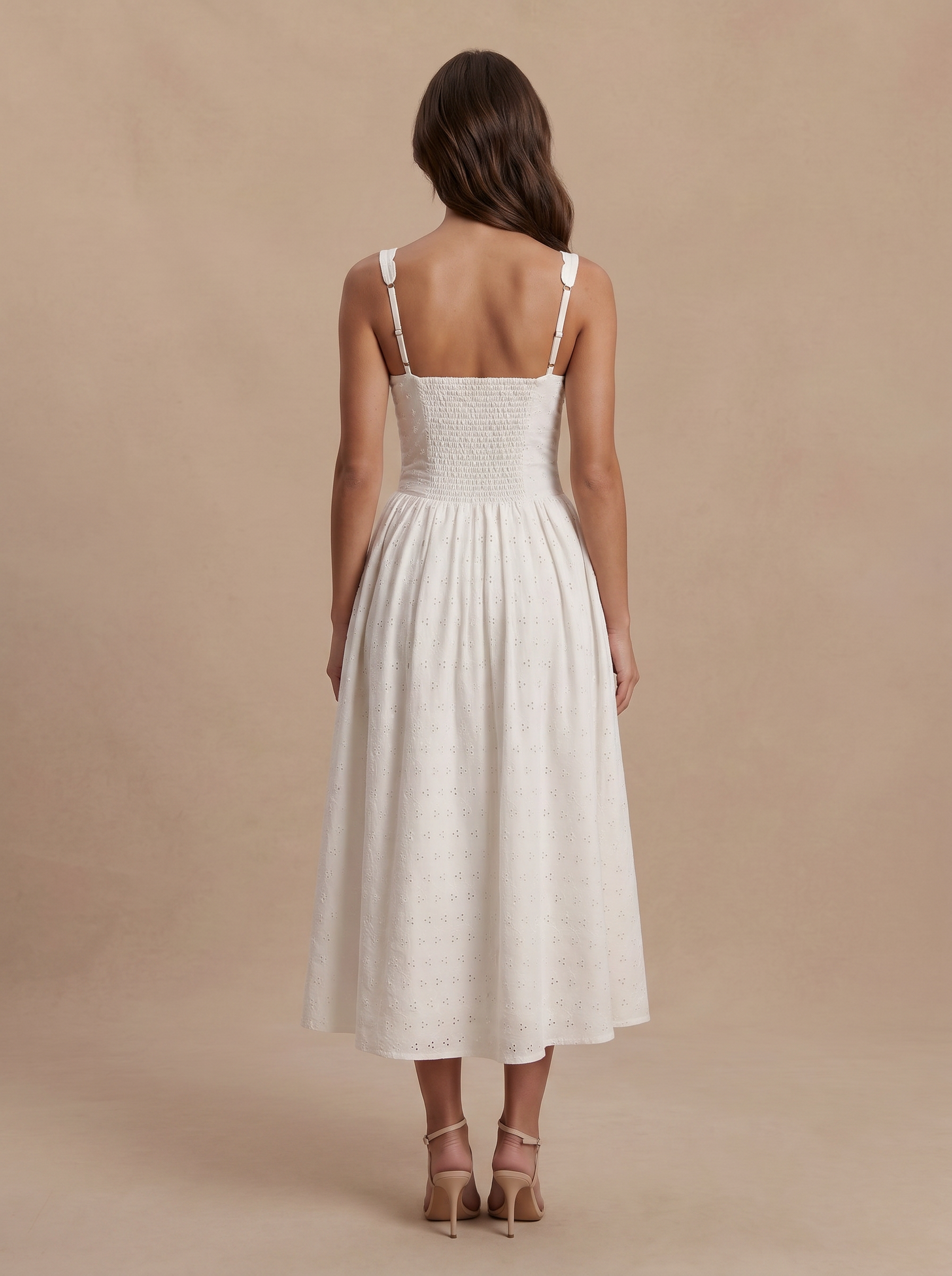 Emmie Dress - White