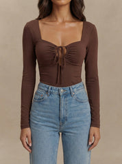 Kate Top - Brown