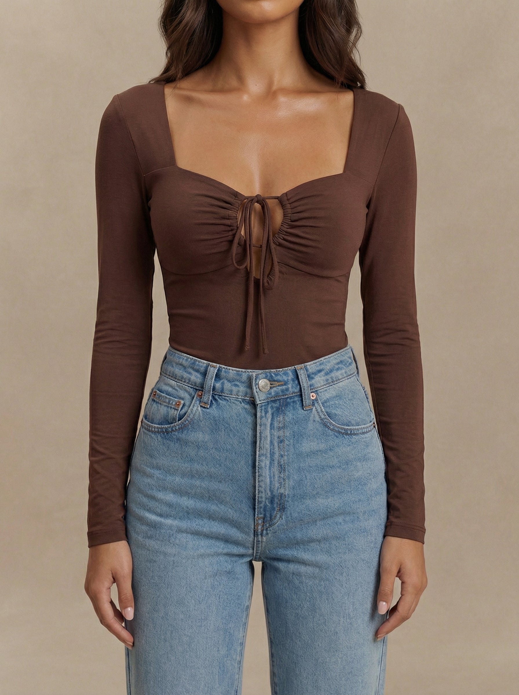 Kate Top - Brown