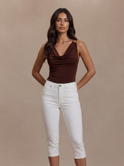 Selene Top - Chocolate