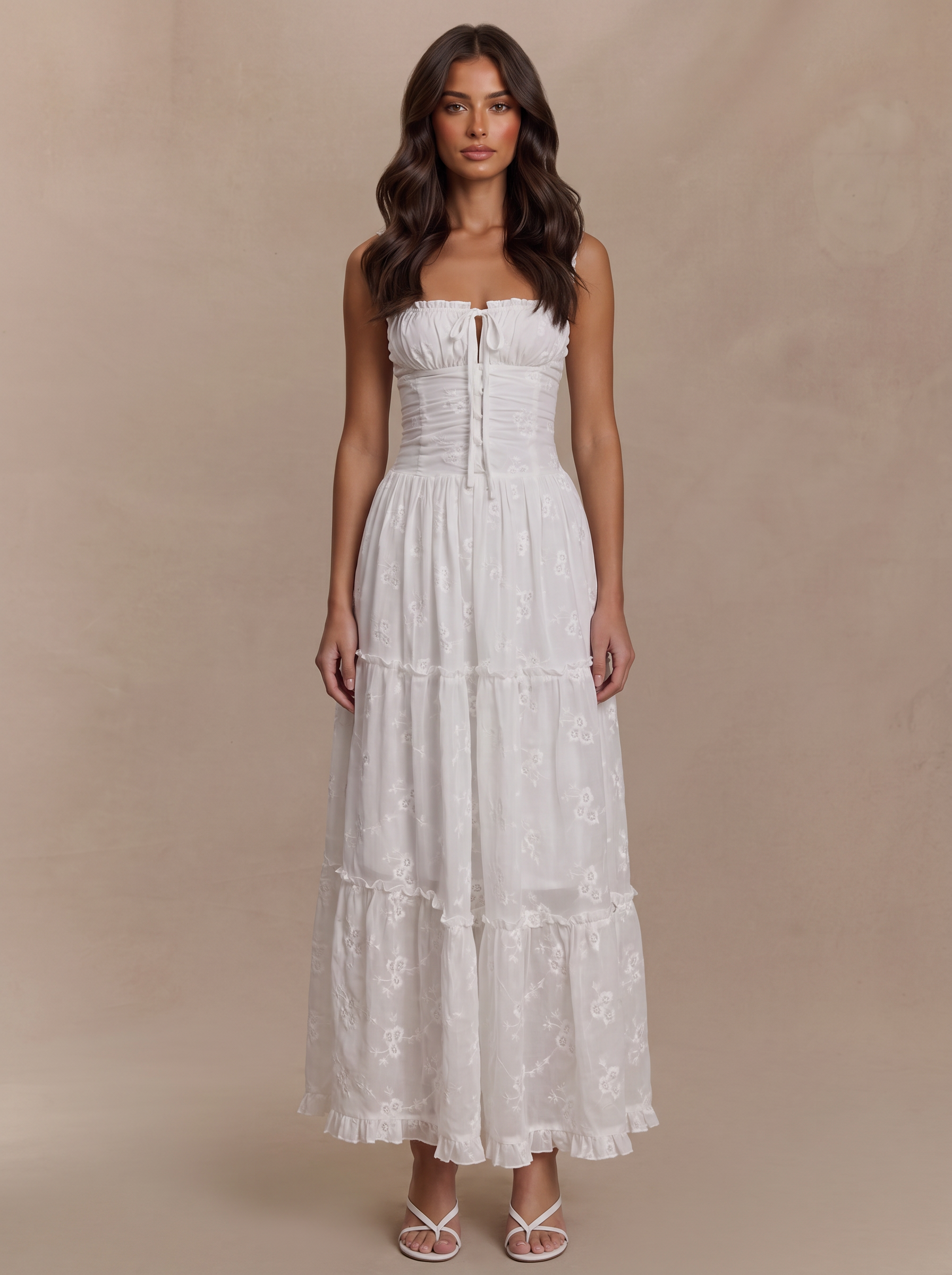 Rebecca Dress - White