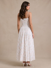 Jasmine Dress - White Floral