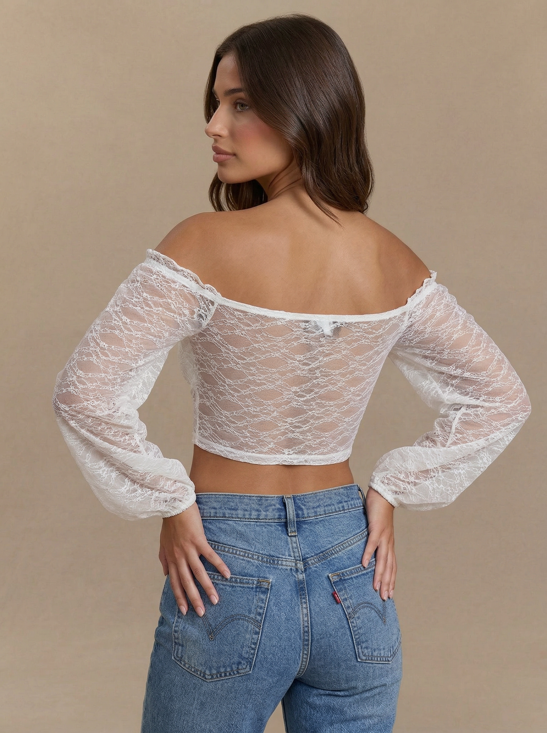 Jazzy Top - Ivory
