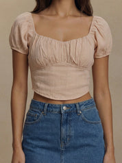 Regina Top - Beige