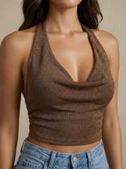 Maisie Top - Brown