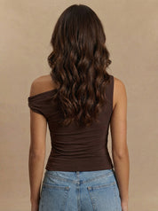 Dakota Top - Dark Brown