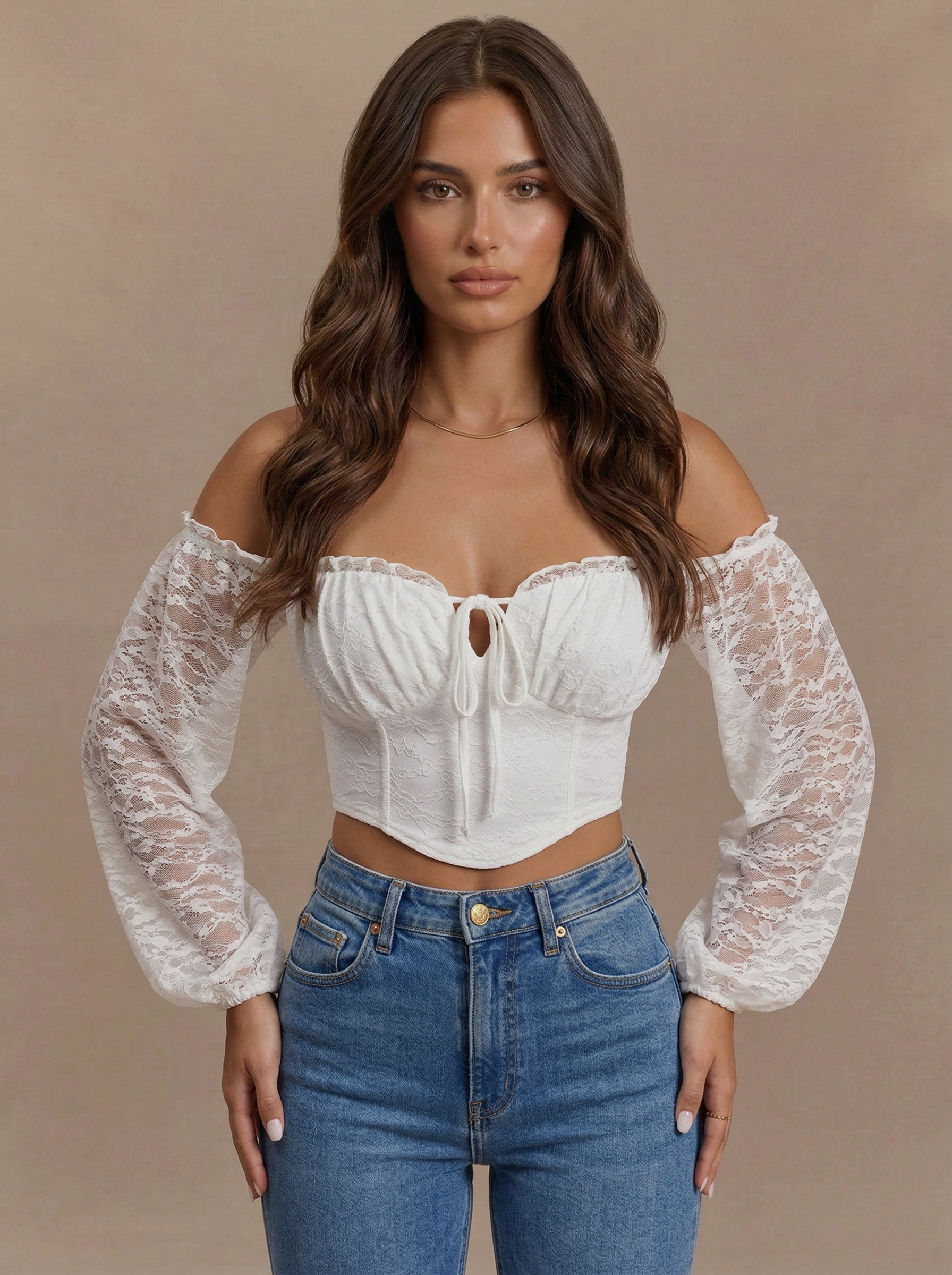 Jazzy Top - Ivory