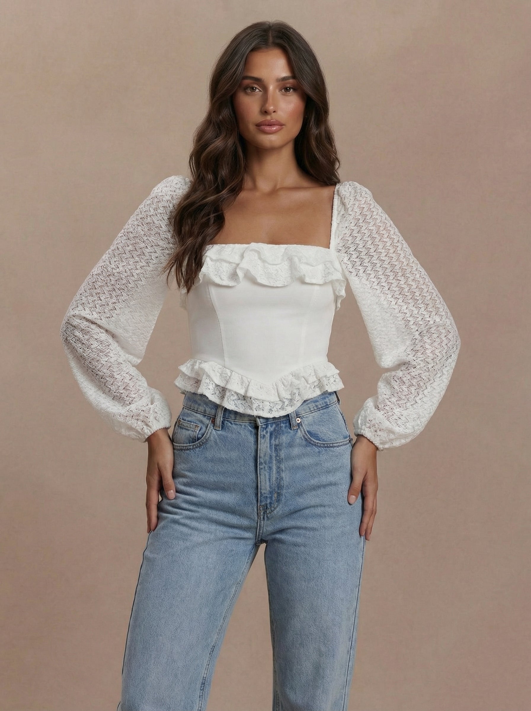 Raya Top - Ivory