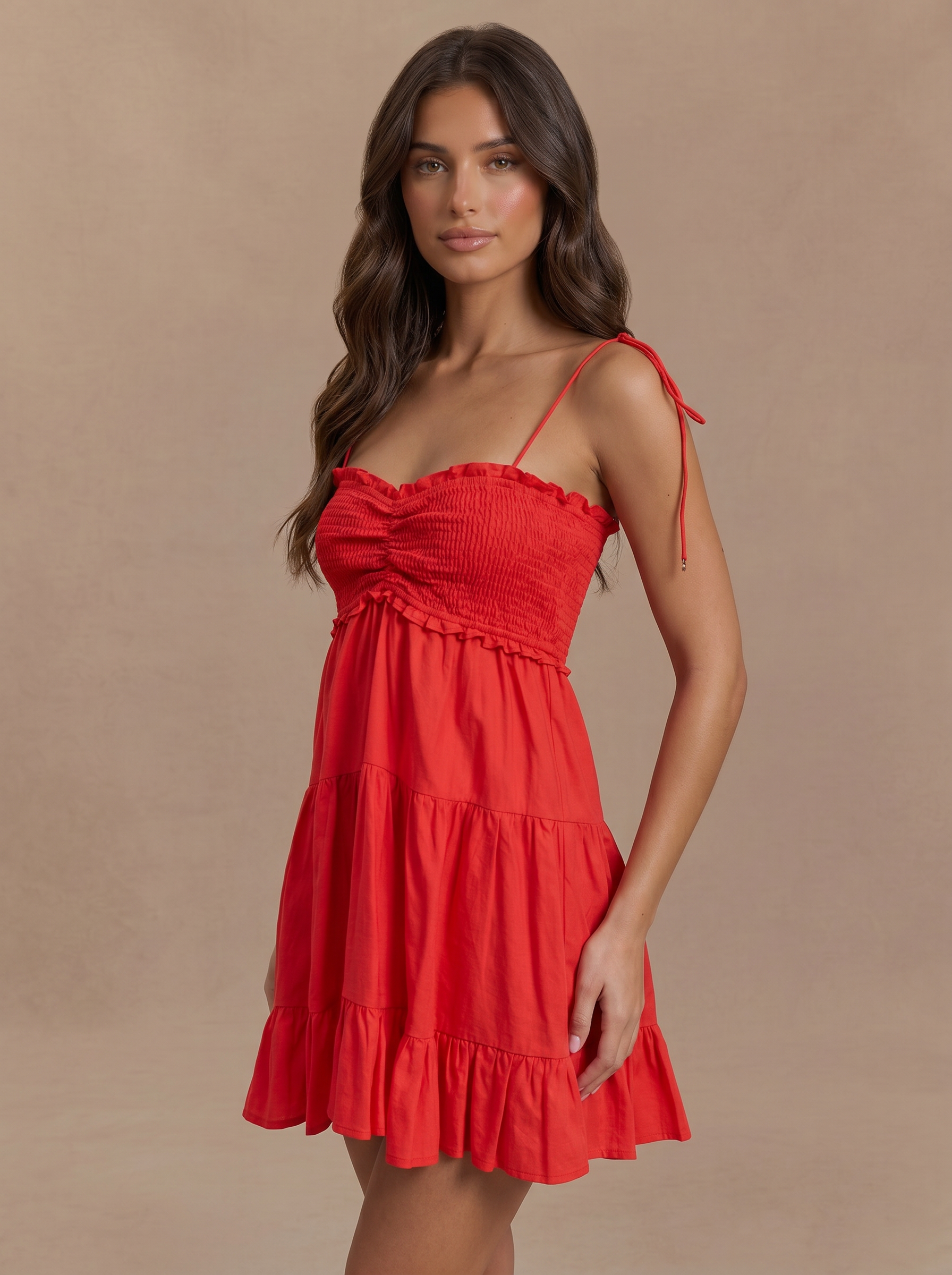 Aurora Dress - Red