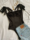 Victoria Bodysuit - Black